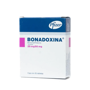 BONADOXINA 25MG TAB C25 (CAJA MALTRATADA)