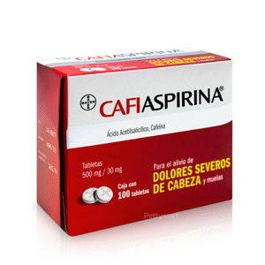 CAFIASPIRINA TAB C100(NOV 26)