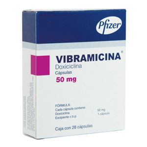VIBRAMICINA 100MG CAP C10 (1 PZ JUL 26)