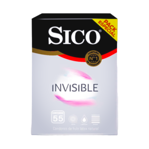 SICO INVISIBLE CON 55 CONDONES
