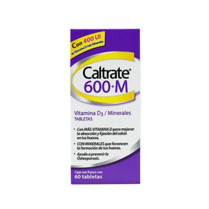 CALTRATE-600+M TAB 60